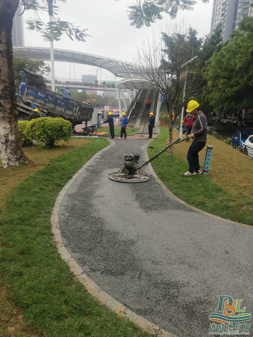 透水混凝土施工 透水混凝土施工