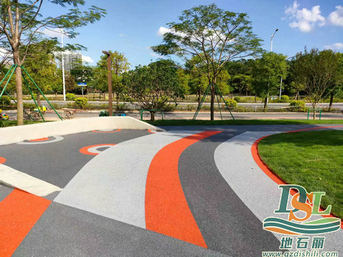 彩色透水地坪 彩色透水地坪