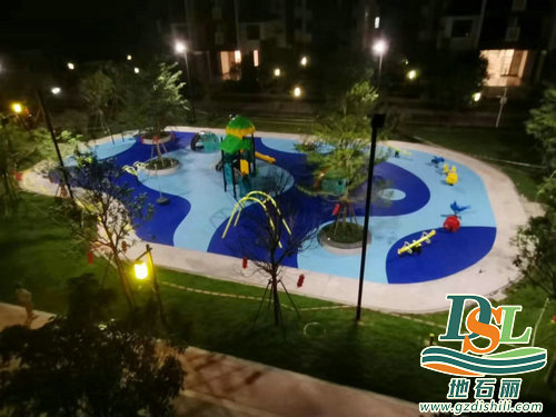 彩色透水路面 彩色透水路面