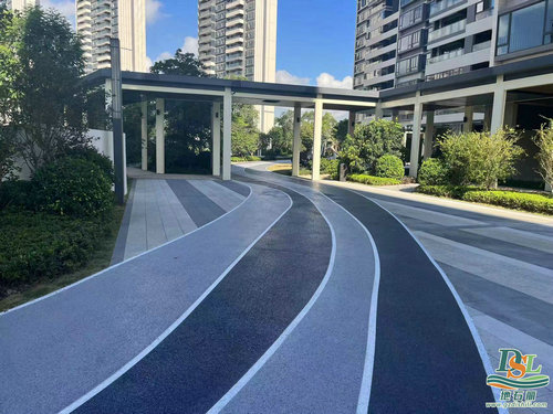 透水地坪路面 透水地坪路面