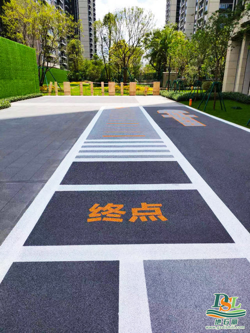 彩色透水地坪 彩色透水地坪