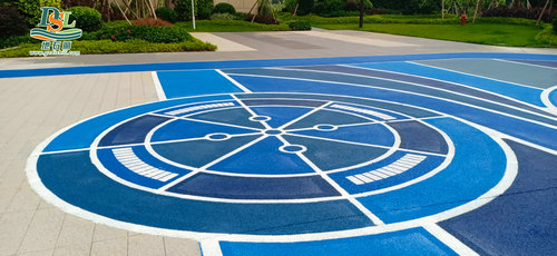 彩色透水地坪 彩色透水地坪