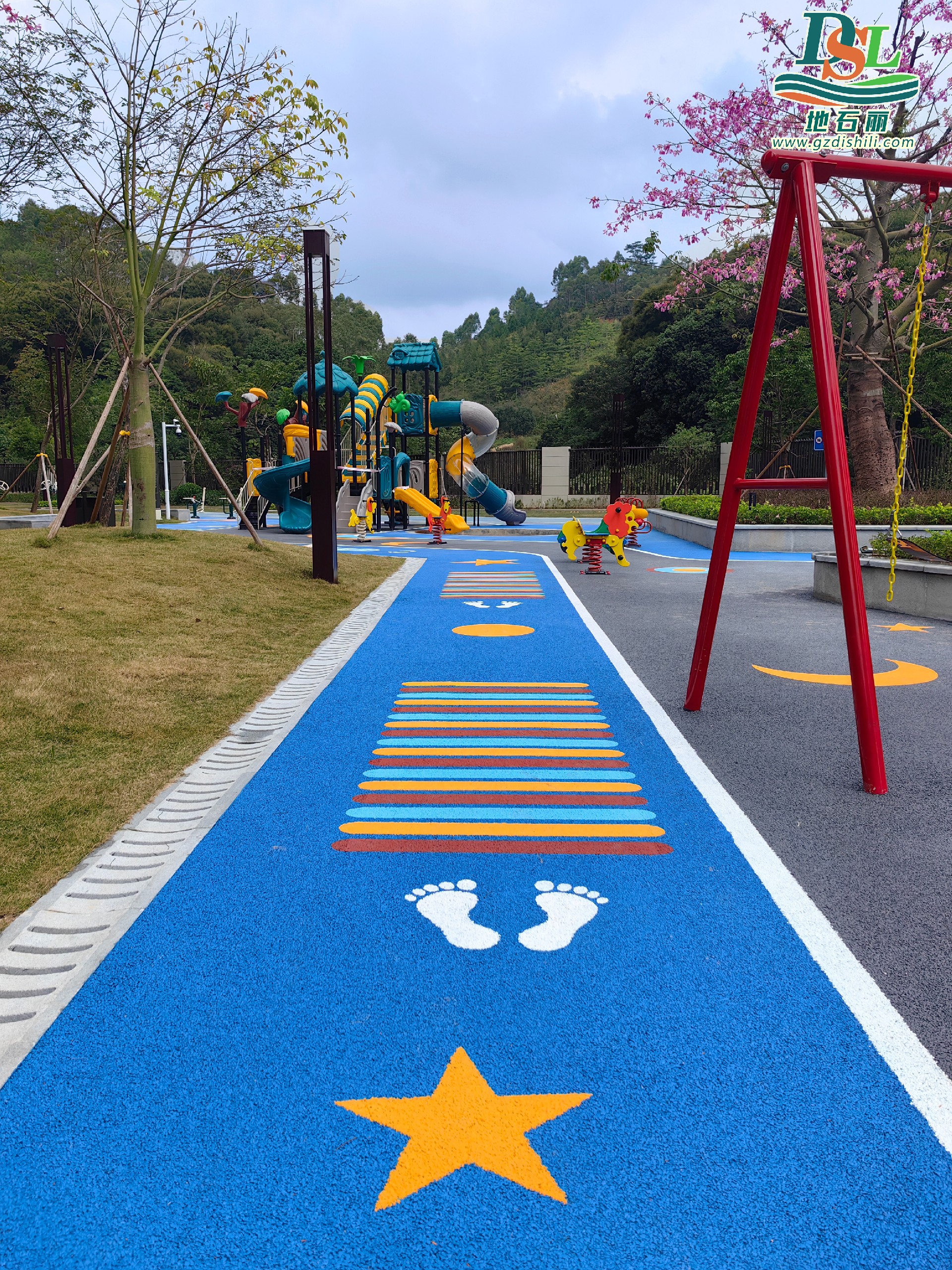 彩色冷鋪透水瀝青 彩色冷鋪透水瀝青