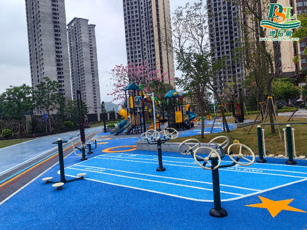 彩色透水冷鋪瀝青 彩色透水冷鋪瀝青