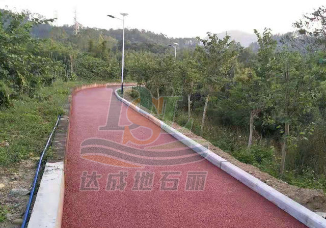 彩色透水路面 彩色透水路面