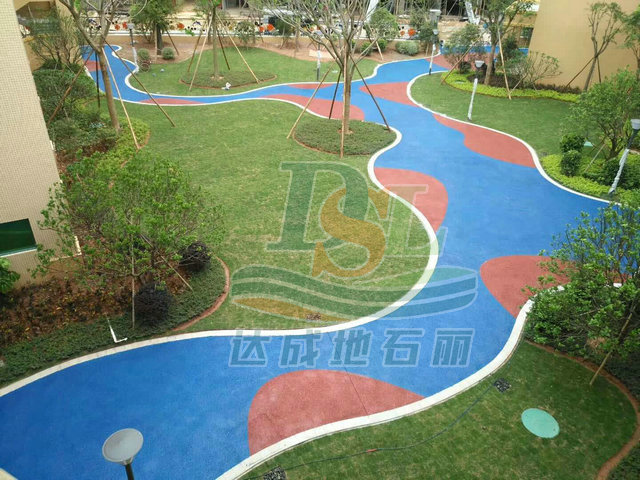 生態(tài)彩色透水混凝土 生態(tài)彩色透水混凝土