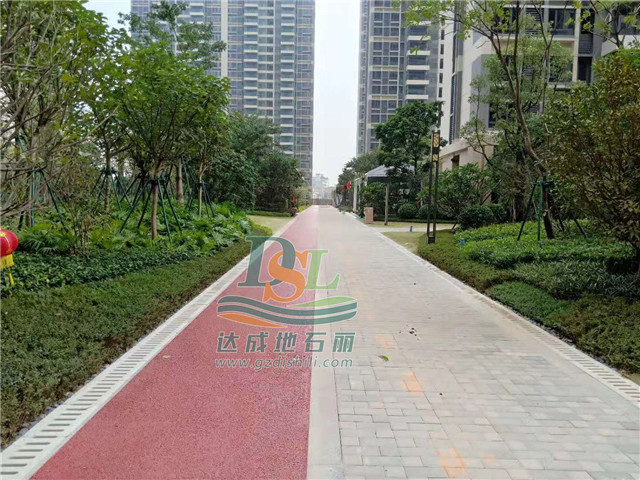 彩色透水地坪 彩色透水地坪