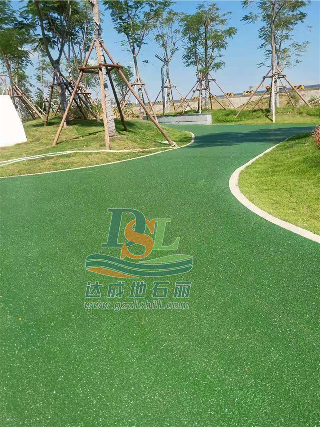 彩色透水地坪 彩色透水地坪