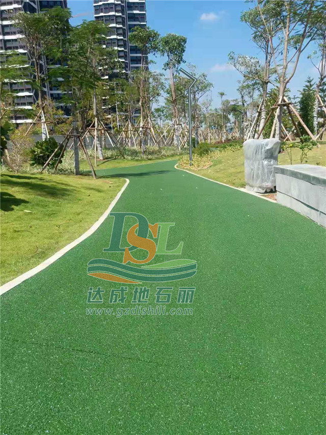 透水混凝土路面 透水混凝土路面