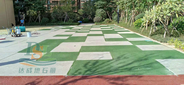 惠州中洲天御五期透水混凝土項目 惠州中洲天御五期透水混凝土項目