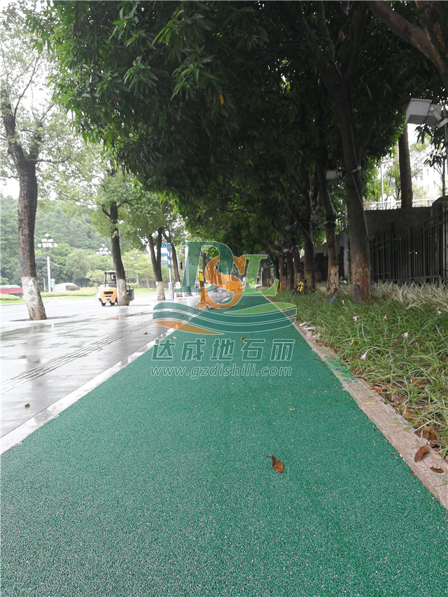 深圳壩光生物谷綠色透水瀝青 深圳壩光生物谷綠色透水瀝青