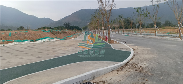 深圳壩光生物谷綠色透水瀝青 深圳壩光生物谷綠色透水瀝青