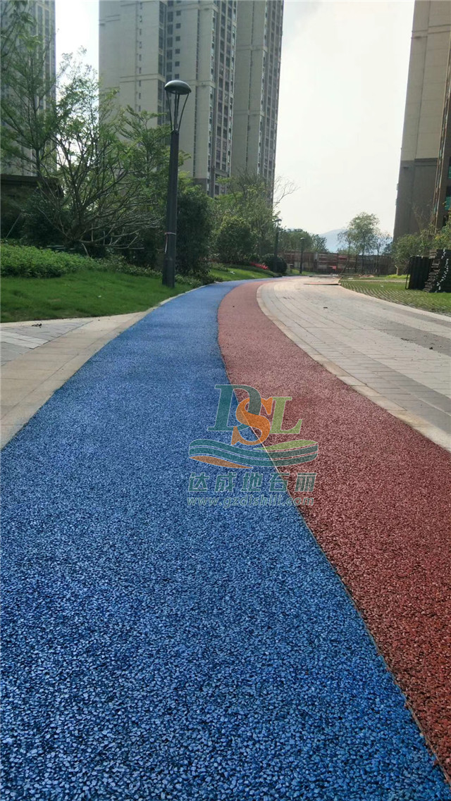 河源雅居樂花園彩色透水混凝土 河源雅居樂花園彩色透水混凝土
