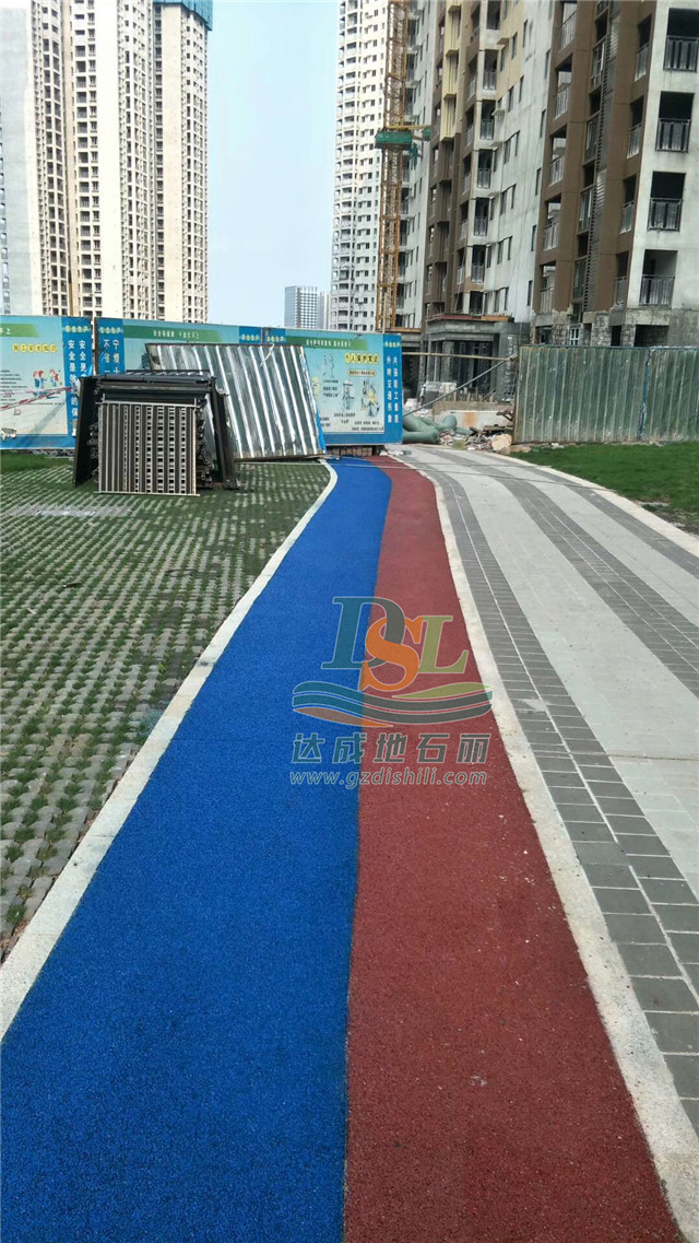 河源雅居樂花園彩色透水混凝土 河源雅居樂花園彩色透水混凝土