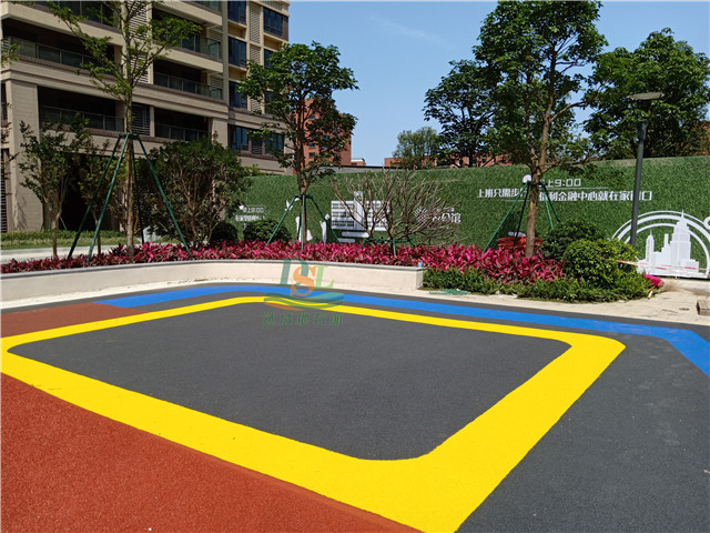保利碧桂園中濱花園D彩色透水瀝青 EPDM項目 保利碧桂園中濱花園D彩色透水瀝青 EPDM項目