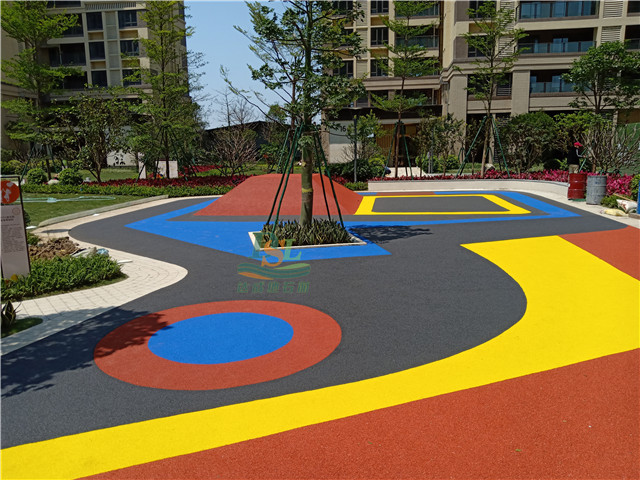 保利碧桂園中濱花園D彩色透水瀝青 EPDM項目 保利碧桂園中濱花園D彩色透水瀝青 EPDM項目