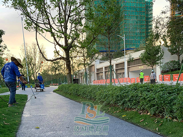 透水混凝土 東莞洪梅梅沙公園透水混凝土02.jpg