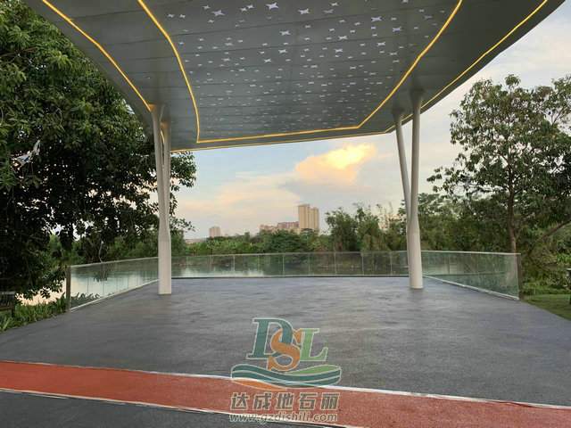 透水混凝土 東莞洪梅梅沙公園透水混凝土13.jpg