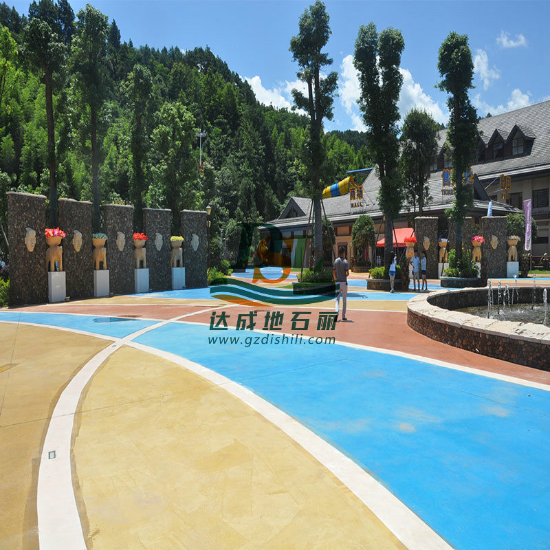 江西天沐夢(mèng)幻水城彩繪石項(xiàng)目