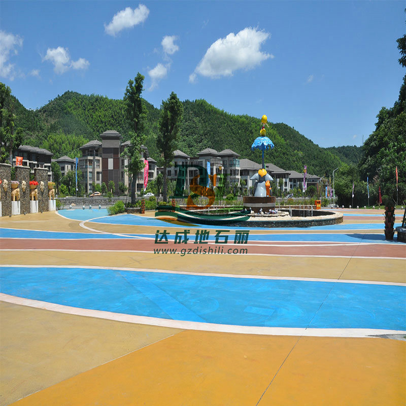 江西天沐夢(mèng)幻水城彩繪石項(xiàng)目