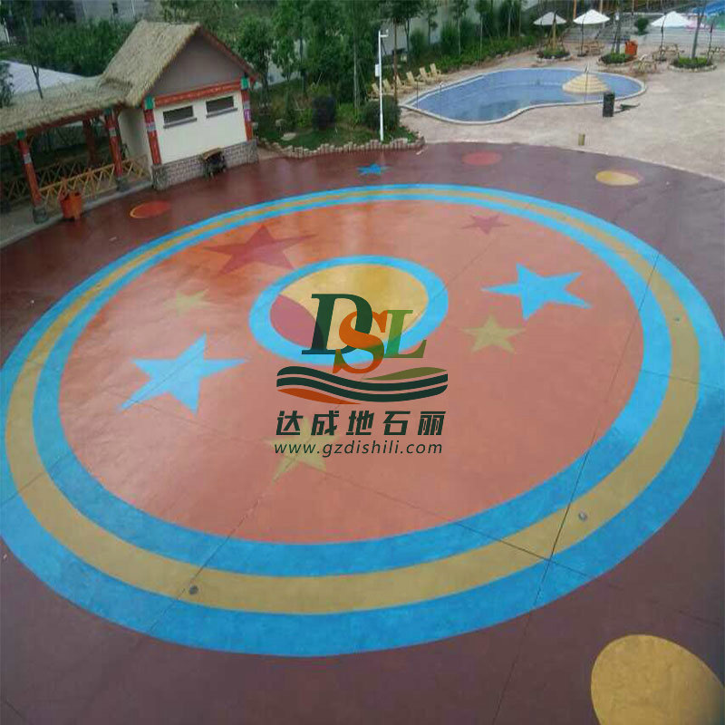 彩繪石地坪 彩繪石地坪