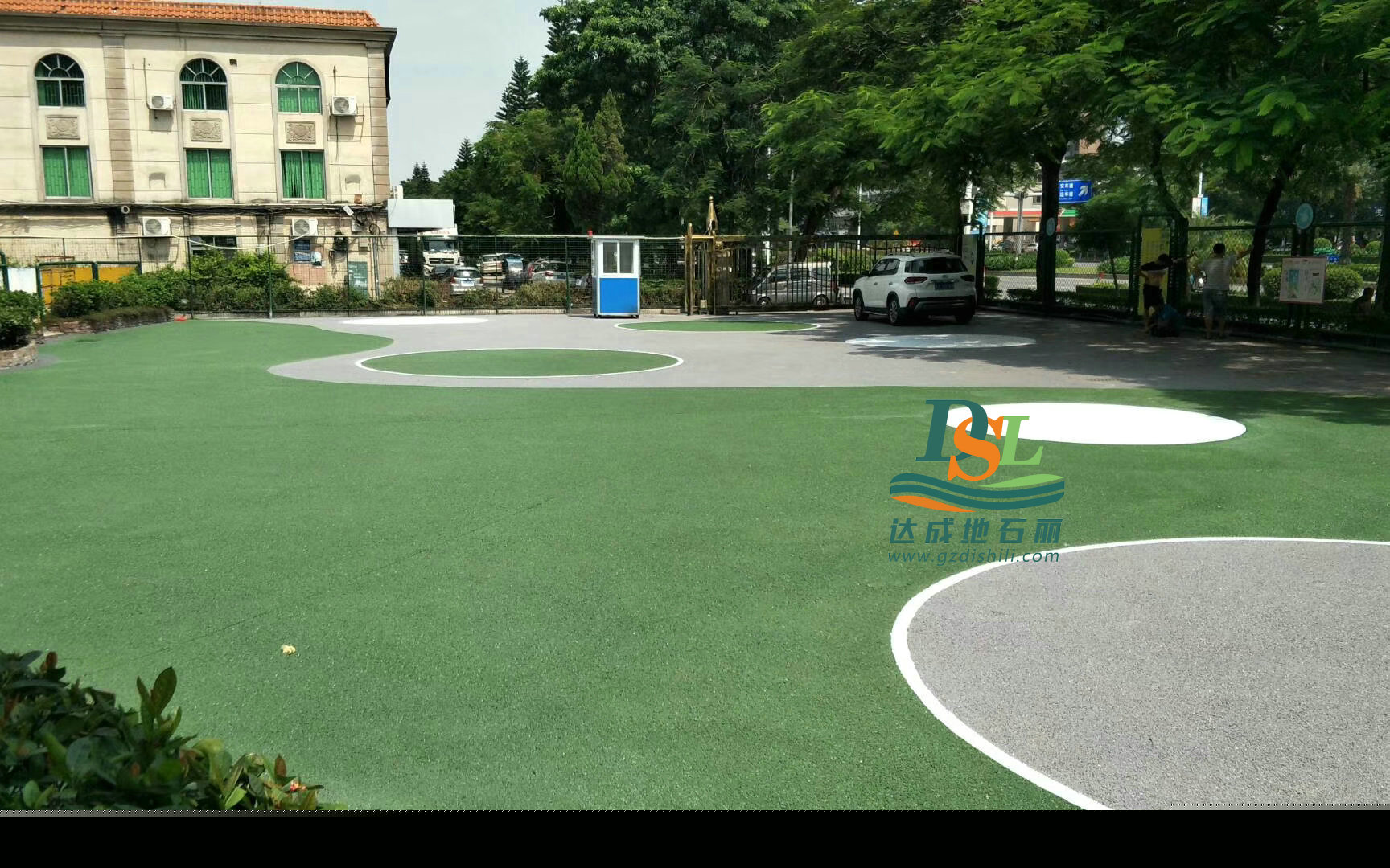 海綿城市材料學(xué)校操場(chǎng)應(yīng)用