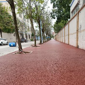 中山市黃圃鎮(zhèn)馬新工業(yè)基地透水混凝土地坪完工 中山市黃圃鎮(zhèn)馬新工業(yè)基地透水混凝土地坪完工